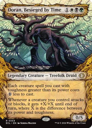 Doran, Besieged by Time (Showcase) (334) [Lorwyn Eclipsed] - Deck Out Gaming