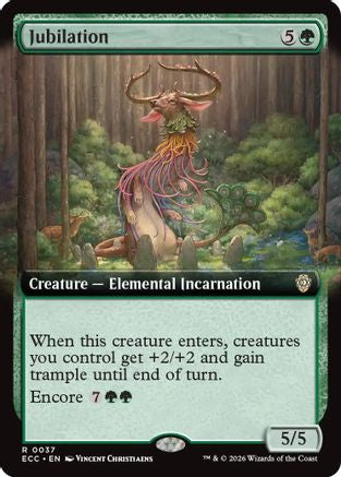 Jubilation (Extended Art) (37) [Commander: Lorwyn Eclipsed] - Deck Out Gaming