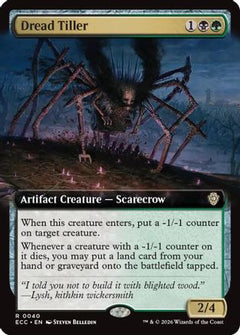 Dread Tiller (Extended Art) (40) [Commander: Lorwyn Eclipsed] - Deck Out Gaming