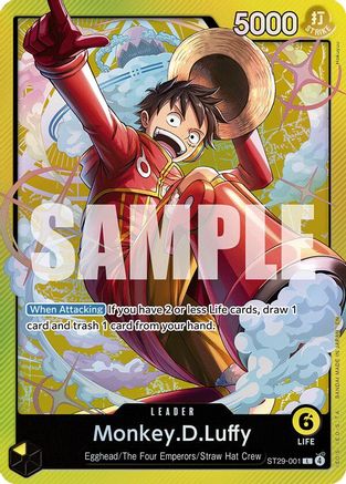 Monkey.D.Luffy (001) (ST29-001) [Starter Deck 29: Egghead] Foil-1