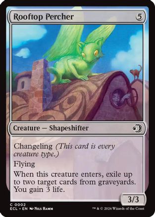 Rooftop Percher (2) [Lorwyn Eclipsed] foil - Deck Out Gaming