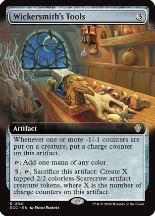 Wickersmith's Tools (Extended Art) (41) [Commander: Lorwyn Eclipsed] - Deck Out Gaming