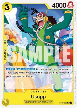 Usopp (ST29-002) [Starter Deck 29: Egghead] - Deck Out Gaming