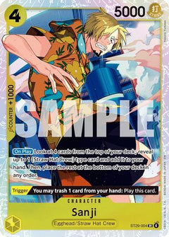 Sanji (ST29-004) [Starter Deck 29: Egghead] Foil-1