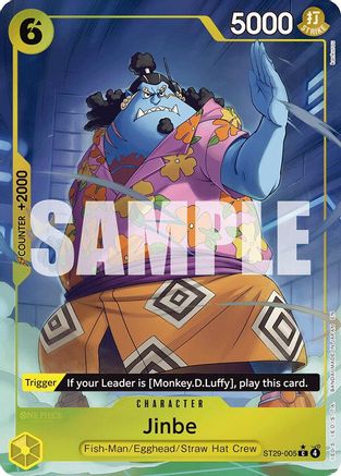 Jinbe (Full Art) (ST29-005) [Starter Deck 29: Egghead] Foil-1