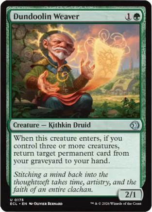Dundoolin Weaver (175) [Lorwyn Eclipsed] foil - Deck Out Gaming