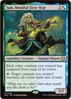 Tam, Mindful First-Year (245) [Lorwyn Eclipsed] foil - Deck Out Gaming