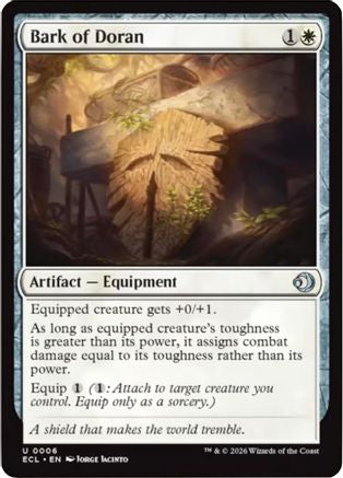 Bark of Doran (6) [Lorwyn Eclipsed] foil - Deck Out Gaming