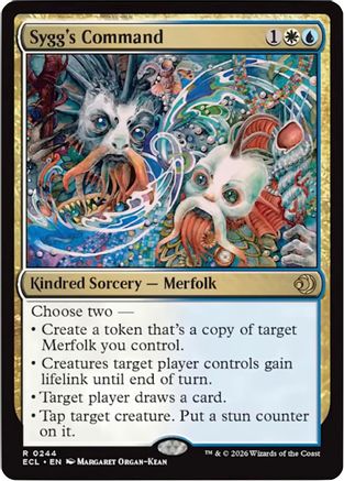 Sygg's Command (244) [Lorwyn Eclipsed] foil - Deck Out Gaming