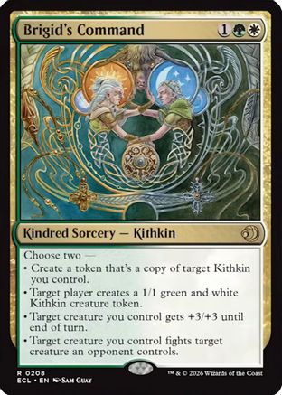 Brigid's Command (208) [Lorwyn Eclipsed] - Deck Out Gaming