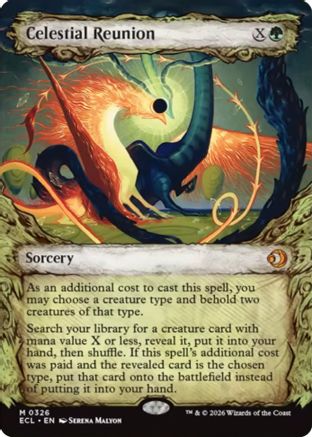 Celestial Reunion (Showcase) (326) [Lorwyn Eclipsed] foil - Deck Out Gaming