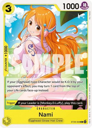 Nami (ST29-008) [Starter Deck 29: Egghead] - Deck Out Gaming