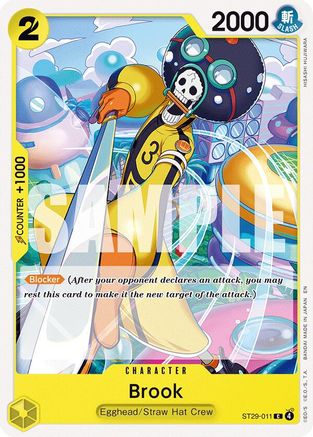 Brook (ST29-011) [Starter Deck 29: Egghead] - Deck Out Gaming