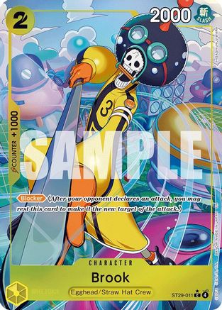Brook (Full Art) (ST29-011) [Starter Deck 29: Egghead] Foil - Deck Out Gaming