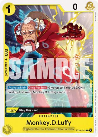 Monkey.D.Luffy (012) (ST29-012) [Starter Deck 29: Egghead]-1