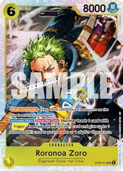 Roronoa Zoro (ST29-014) [Starter Deck 29: Egghead] Foil-1