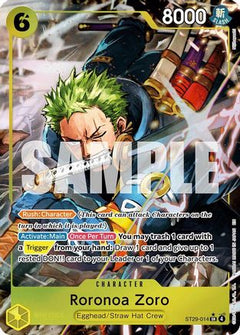 Roronoa Zoro (Full Art) (ST29-014) [Starter Deck 29: Egghead] Foil-1