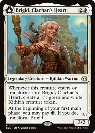 Brigid, Clachan's Heart (7) [Lorwyn Eclipsed] foil - Deck Out Gaming