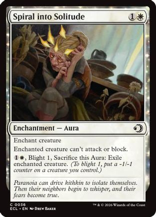 Spiral into Solitude (36) [Lorwyn Eclipsed] foil - Deck Out Gaming