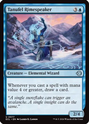 Tanufel Rimespeaker (77) [Lorwyn Eclipsed] foil - Deck Out Gaming