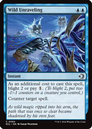 Wild Unraveling (84) [Lorwyn Eclipsed] foil - Deck Out Gaming