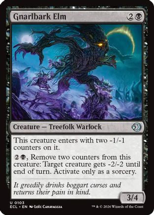 Gnarlbark Elm (103) [Lorwyn Eclipsed] foil - Deck Out Gaming