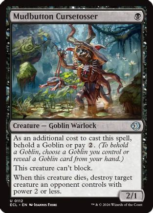 Mudbutton Cursetosser (112) [Lorwyn Eclipsed] foil - Deck Out Gaming