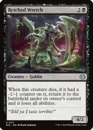 Retched Wretch (117) [Lorwyn Eclipsed] foil - Deck Out Gaming