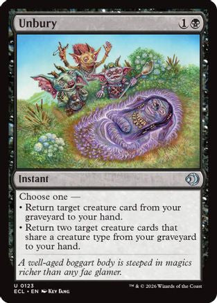 Unbury (123) [Lorwyn Eclipsed] - Deck Out Gaming