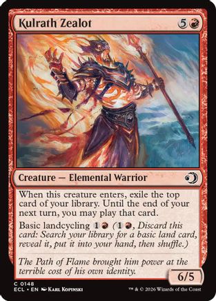 Kulrath Zealot (148) [Lorwyn Eclipsed] foil - Deck Out Gaming