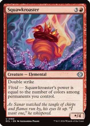 Squawkroaster (160) [Lorwyn Eclipsed] foil - Deck Out Gaming