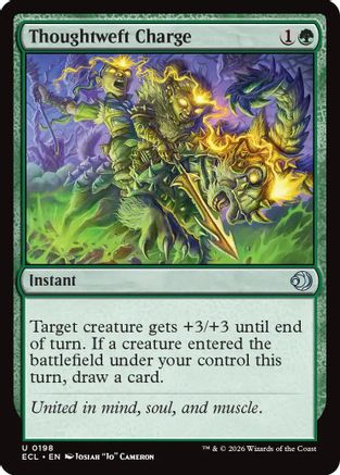 Thoughtweft Charge (198) [Lorwyn Eclipsed] foil - Deck Out Gaming