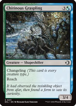Chitinous Graspling (211) [Lorwyn Eclipsed] foil - Deck Out Gaming