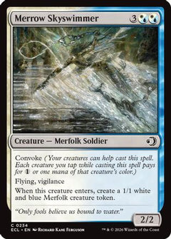 Merrow Skyswimmer (234) [Lorwyn Eclipsed] foil - Deck Out Gaming