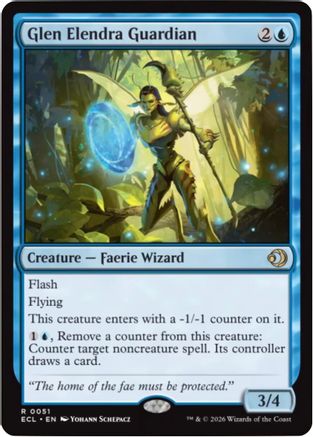 Glen Elendra Guardian (51) [Lorwyn Eclipsed] foil - Deck Out Gaming