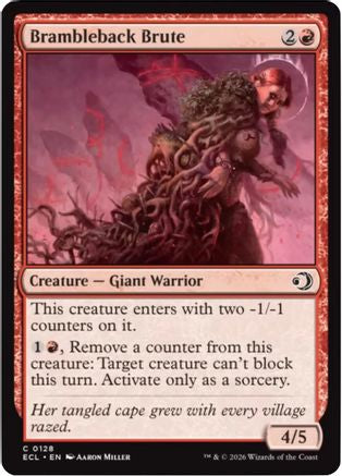 Brambleback Brute (128) [Lorwyn Eclipsed] foil - Deck Out Gaming