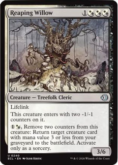 Reaping Willow (240) [Lorwyn Eclipsed] foil - Deck Out Gaming