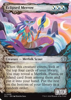 Eclipsed Merrow (Showcase) (339) [Lorwyn Eclipsed] foil - Deck Out Gaming