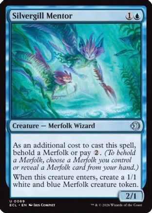 Silvergill Mentor (69) [Lorwyn Eclipsed] foil - Deck Out Gaming