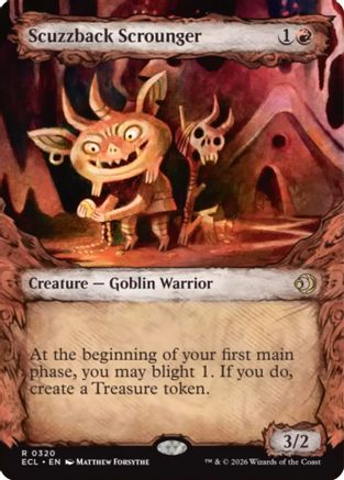 Scuzzback Scrounger (Showcase) (320) [Lorwyn Eclipsed] - Deck Out Gaming