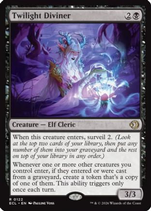 Twilight Diviner (122) [Lorwyn Eclipsed] foil - Deck Out Gaming