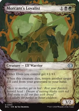 Morcant's Loyalist (Showcase) (341) [Lorwyn Eclipsed] foil - Deck Out Gaming