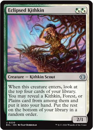 Eclipsed Kithkin (220) [Lorwyn Eclipsed] foil - Deck Out Gaming