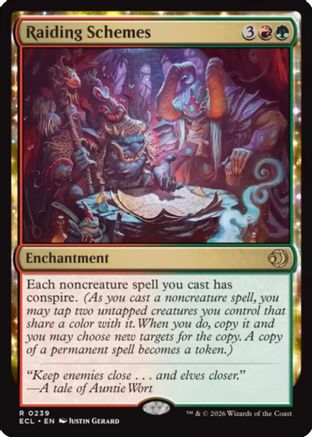 Raiding Schemes (239) [Lorwyn Eclipsed] - Deck Out Gaming