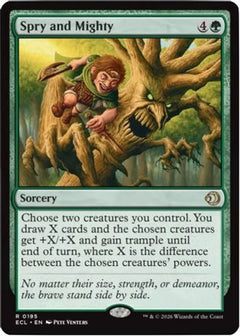 Spry and Mighty (195) [Lorwyn Eclipsed] foil - Deck Out Gaming