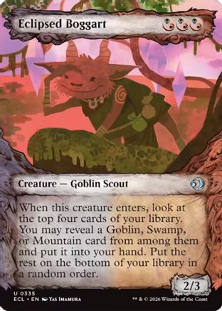 Eclipsed Boggart (Showcase) (335) [Lorwyn Eclipsed] foil - Deck Out Gaming