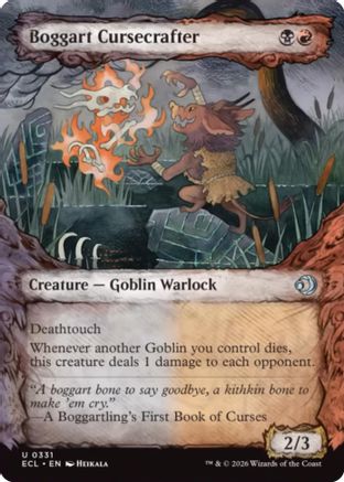 Boggart Cursecrafter (Showcase) (331) [Lorwyn Eclipsed] foil - Deck Out Gaming
