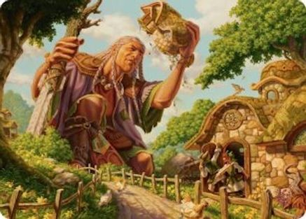Curious Colossus Art Card (1) [Art Series: Lorwyn Eclipsed] - Deck Out Gaming