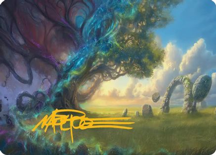 Morningtide's Light Art Card (Gold-Stamped Signature) (2) [Art Series: Lorwyn Eclipsed] - Deck Out Gaming