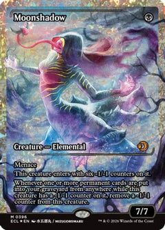 Moonshadow (0396) (Showcase) (Fracture Foil) (396) [Lorwyn Eclipsed] foil - Deck Out Gaming